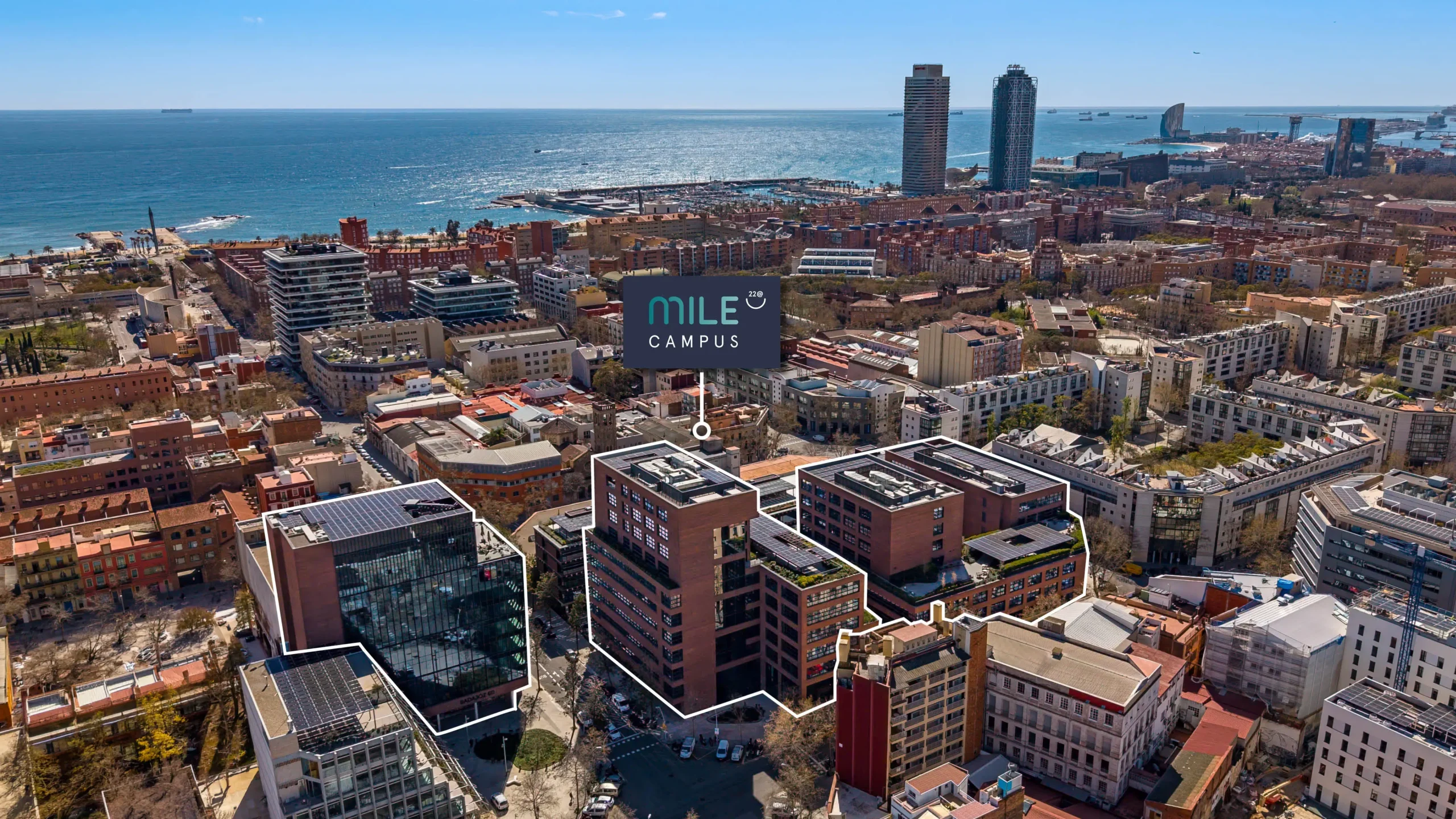 ubicación Mile Campus | Barcelona, Poblenou