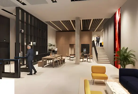 Lobby Oficinas premium en Badajoz 60 | Mile Campus Barcelona